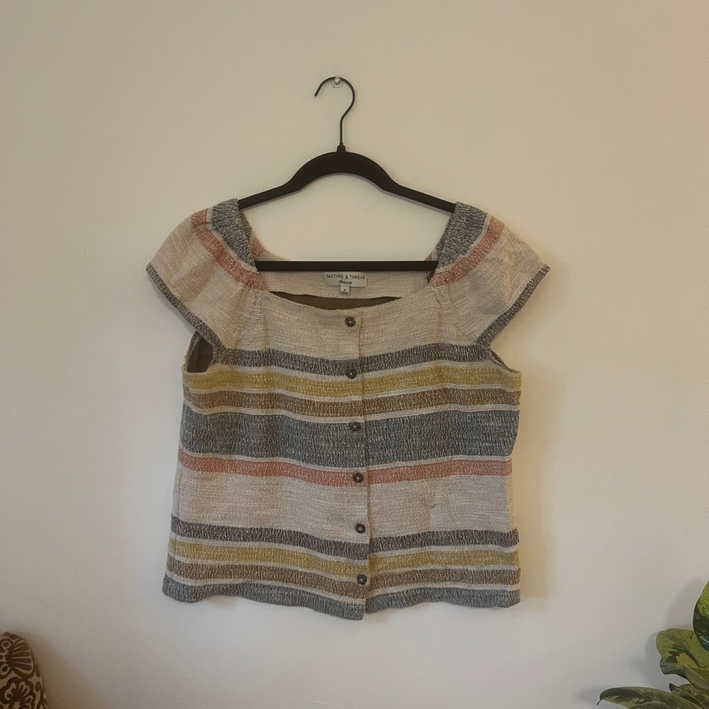 Madewell Striped Blouse
